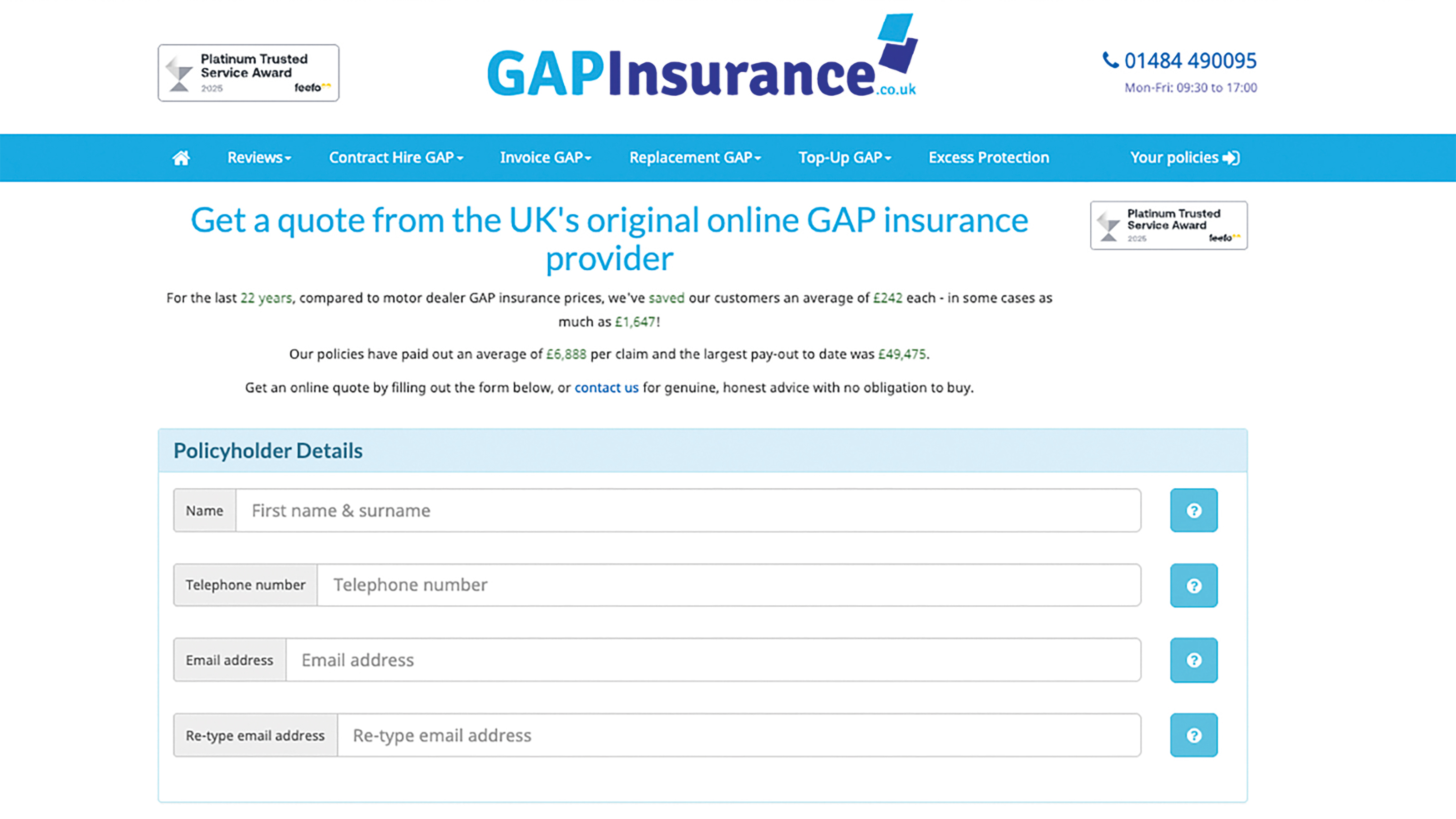 Best GAP insurance 2026 - GAPinsurance.co.uk