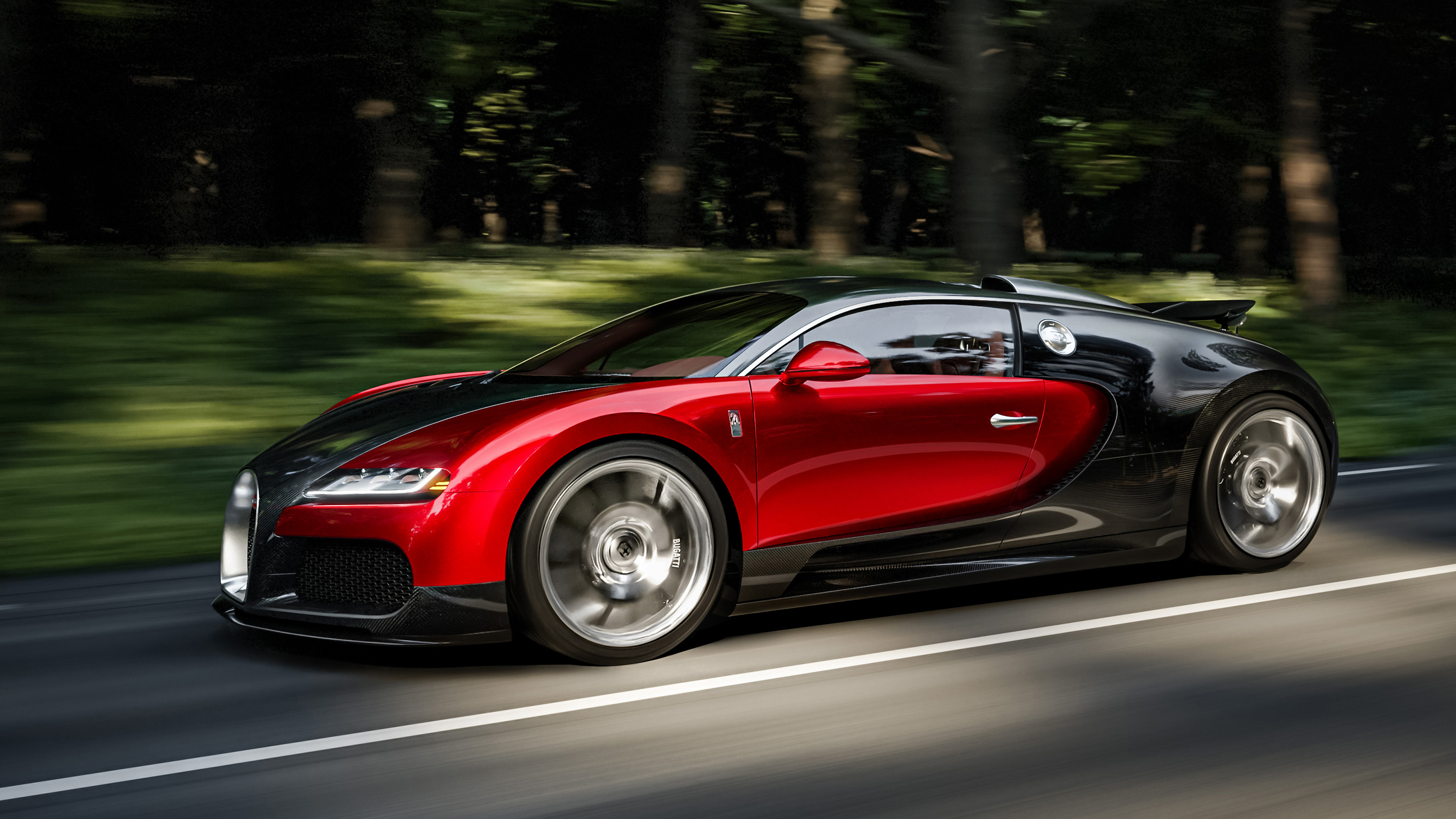 Bugatti Veyron returns: F.K.P. Hommage Edition - front action