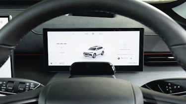 Chery Tiggo 8 - dashboard screen