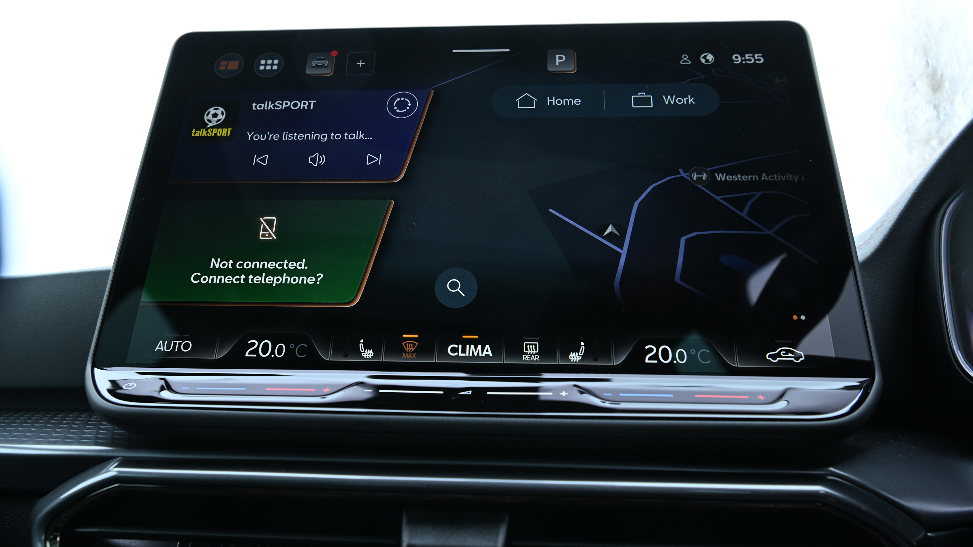 Cupra Formentor - infotainment