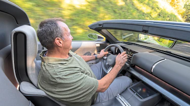 Thomas Geiger driving the Audi Concept C