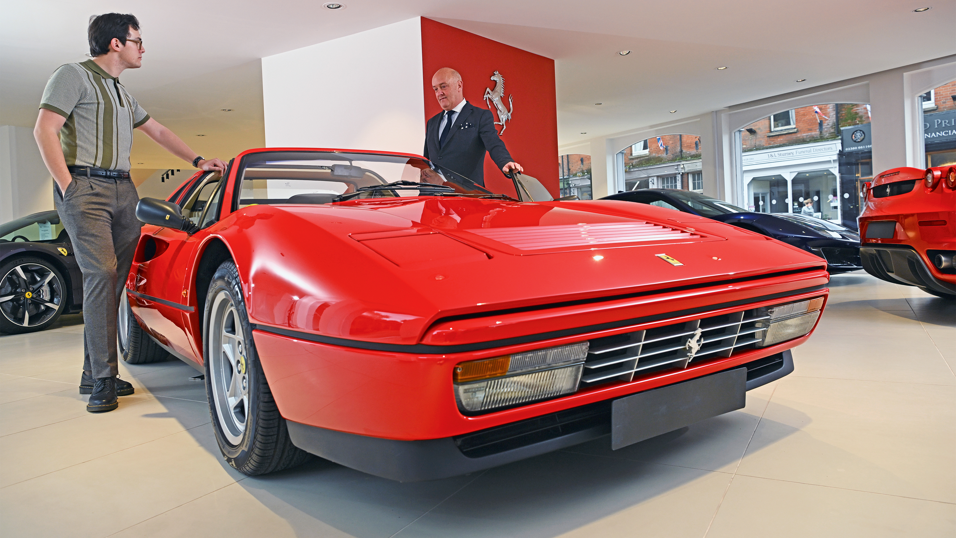 How to buy a used supercar - Ferrari 328 GTS front end
