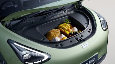 Geely EX2 - green front trunk
