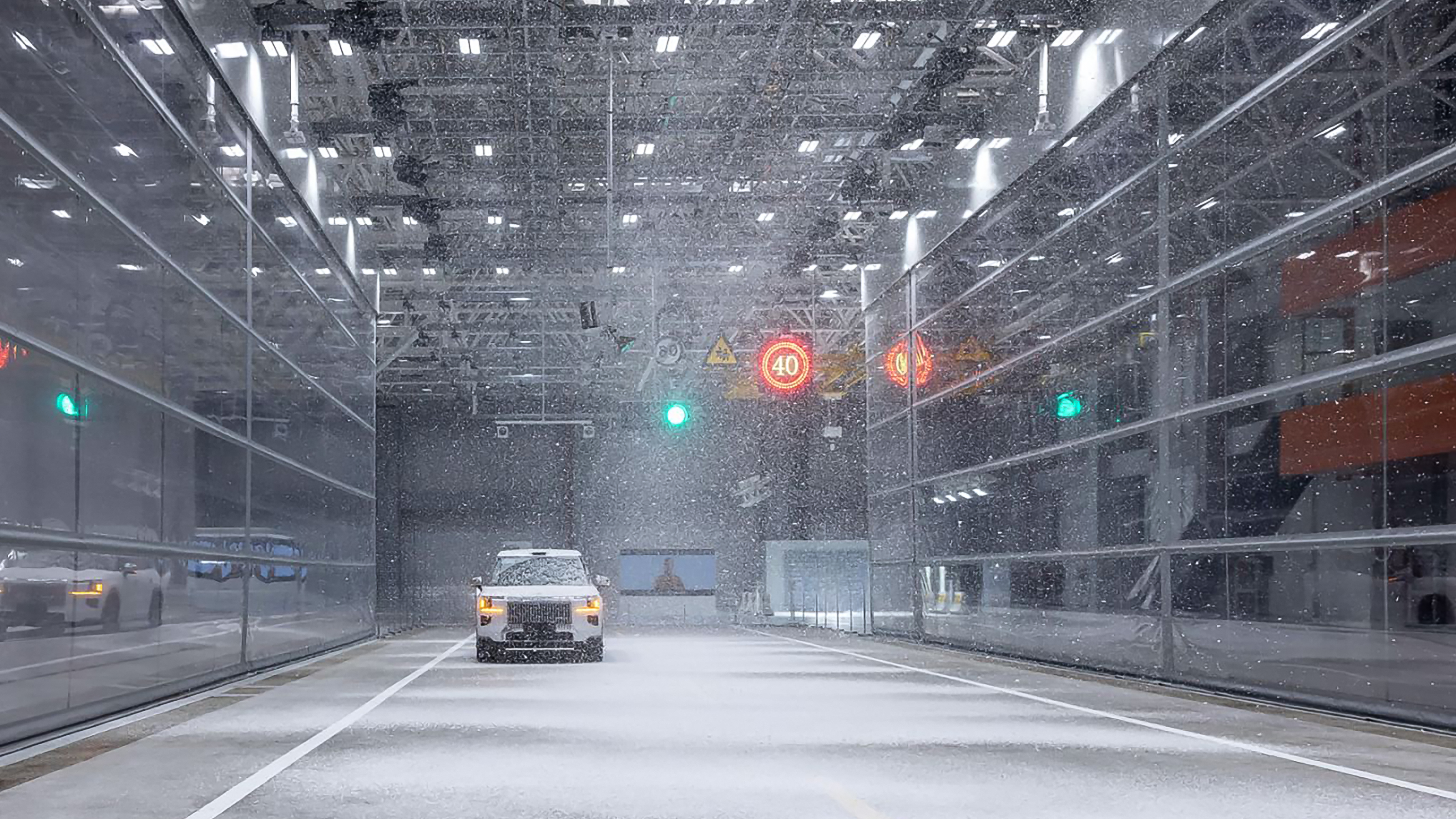 Geely safety testing centre - altitude testing 