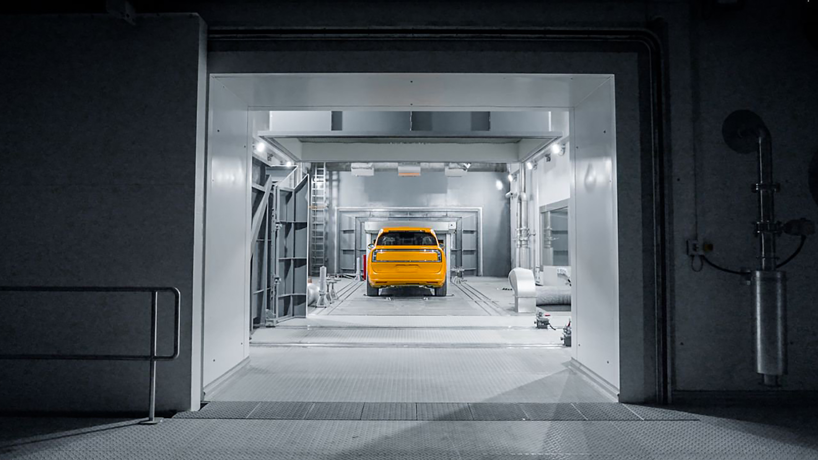 Geely safety testing centre - weather simulator 
