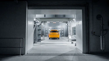 Geely safety testing centre - weather simulator