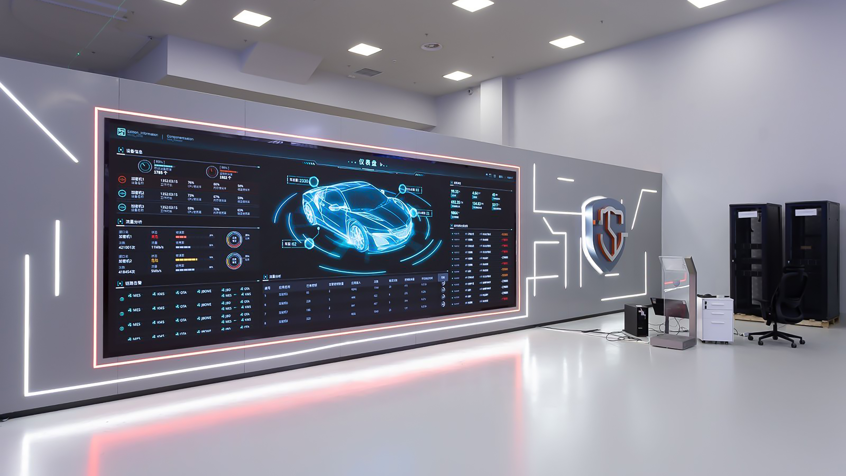 Geely safety testing centre - simulator 