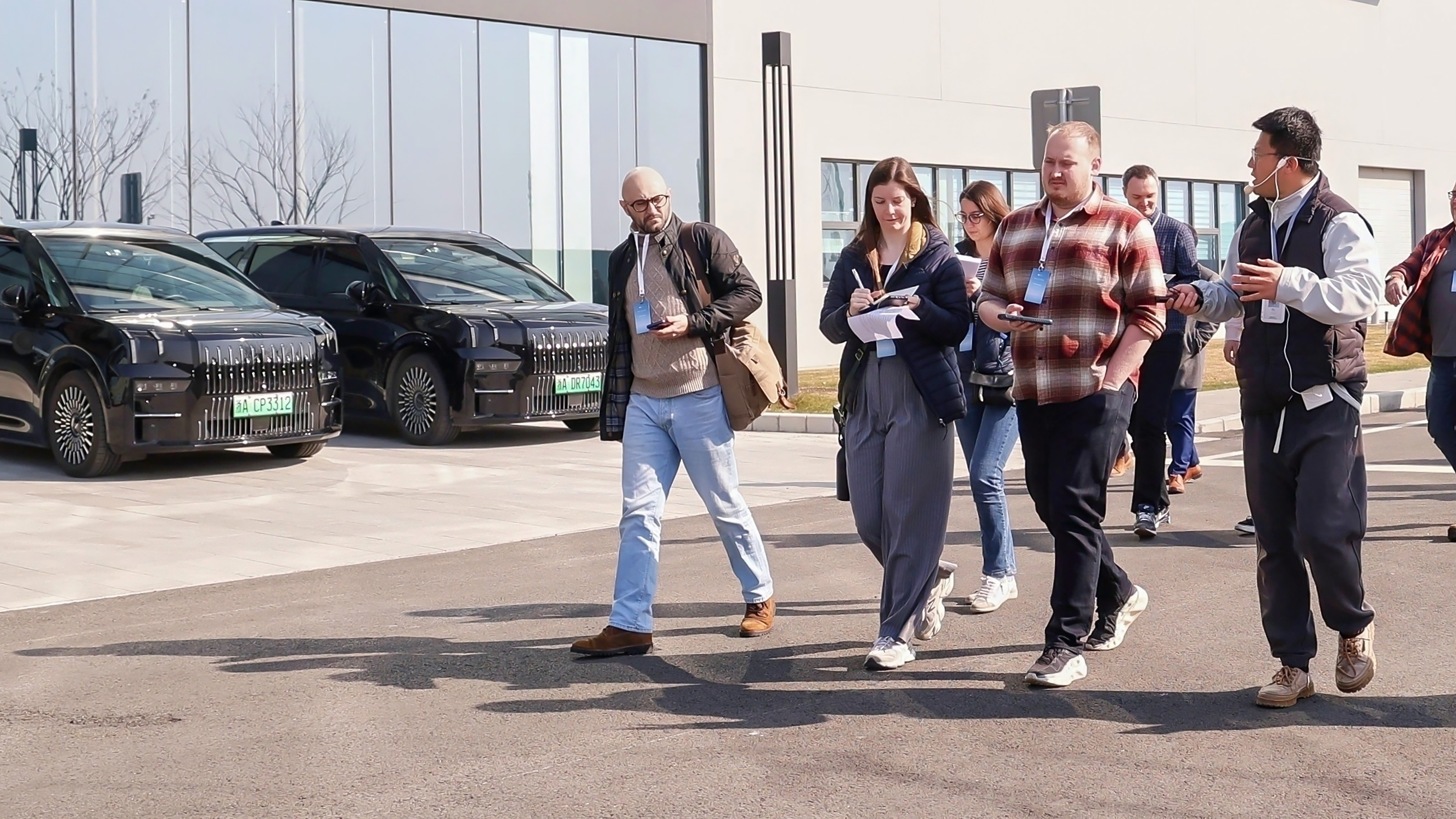 Geely safety testing centre - tour with Ifan Gao