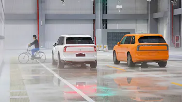 Geely safety testing centre - crash testing