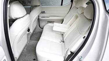Hyundai Nexo - rear seats