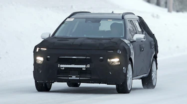 Hyundai compact SUV - front end