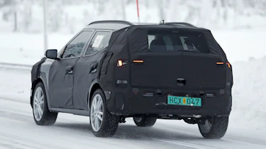 Hyundai compact SUV - rear 3/4