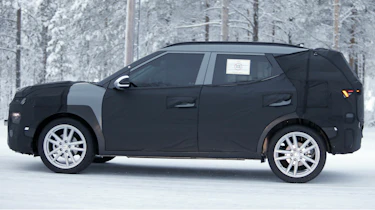 Hyundai compact SUV - side profile