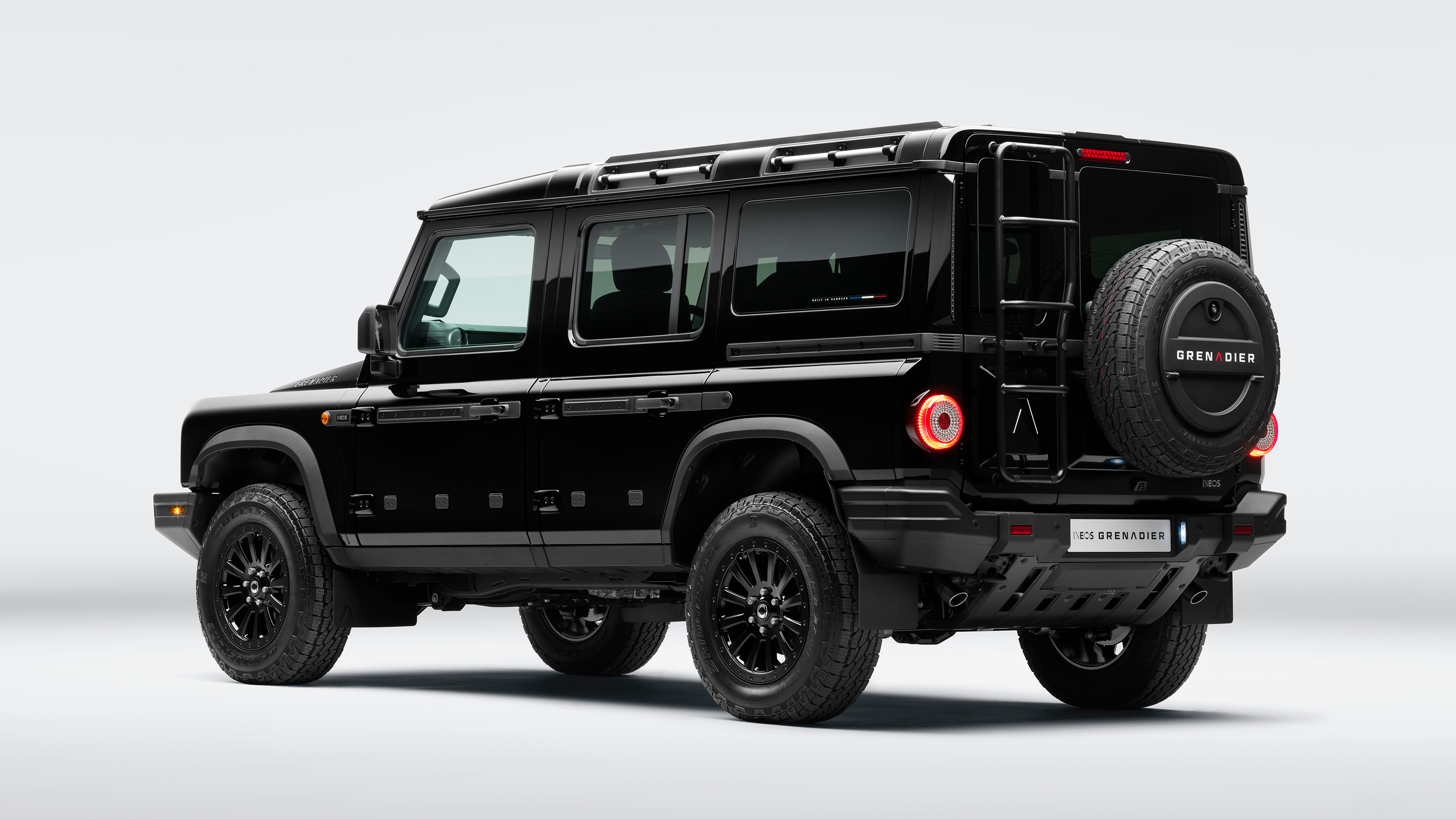 Ineos Grenadier Black Edition - rear 3/4 studio