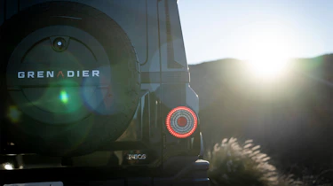 Ineos Grenadier Black Edition - rear light