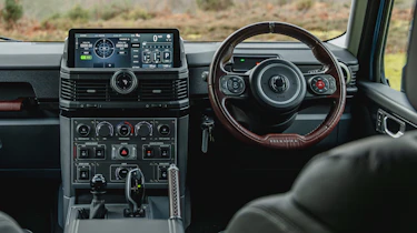 Ineos Grenadier facelift - dash