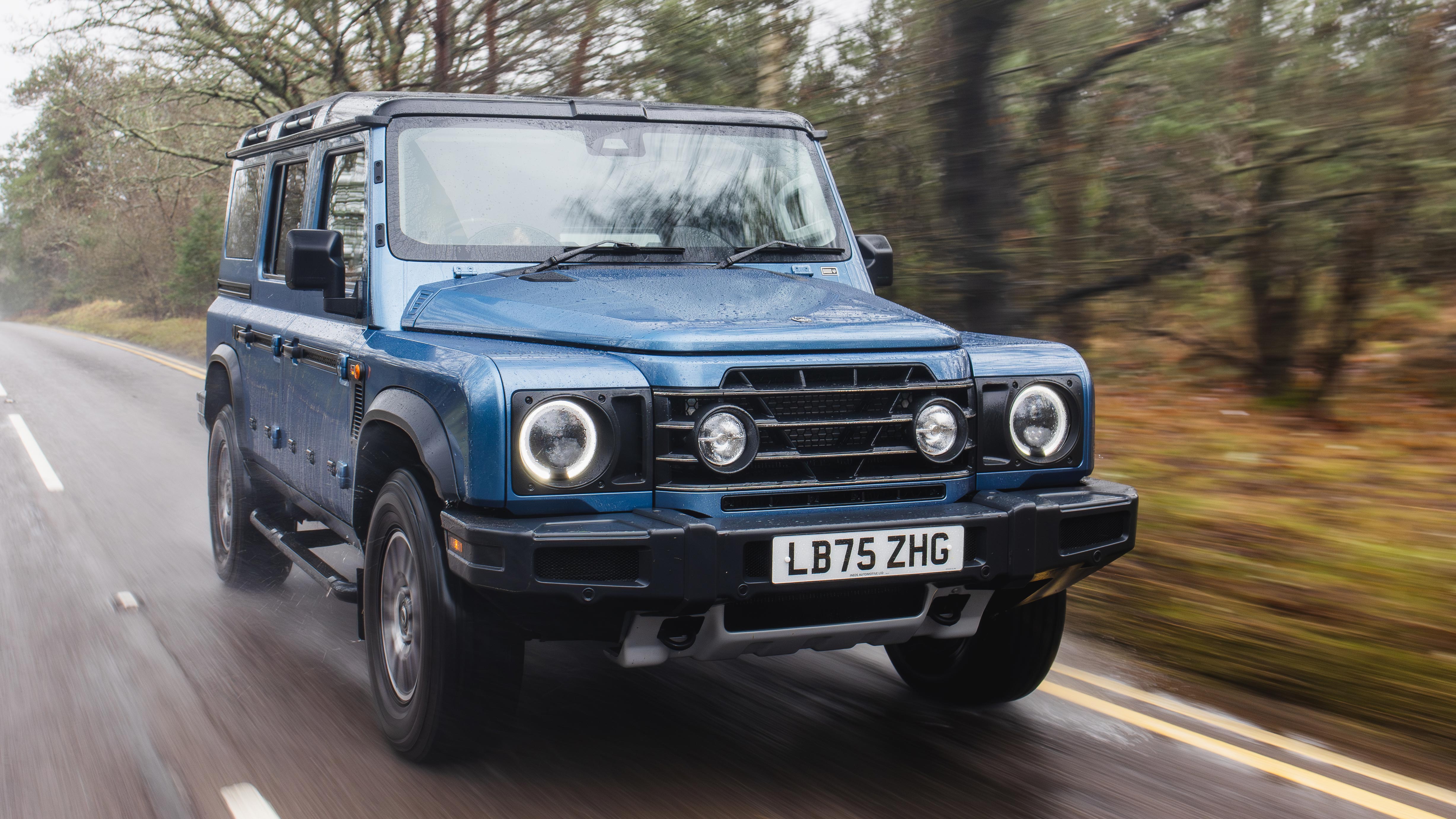 Ineos Grenadier facelift - front