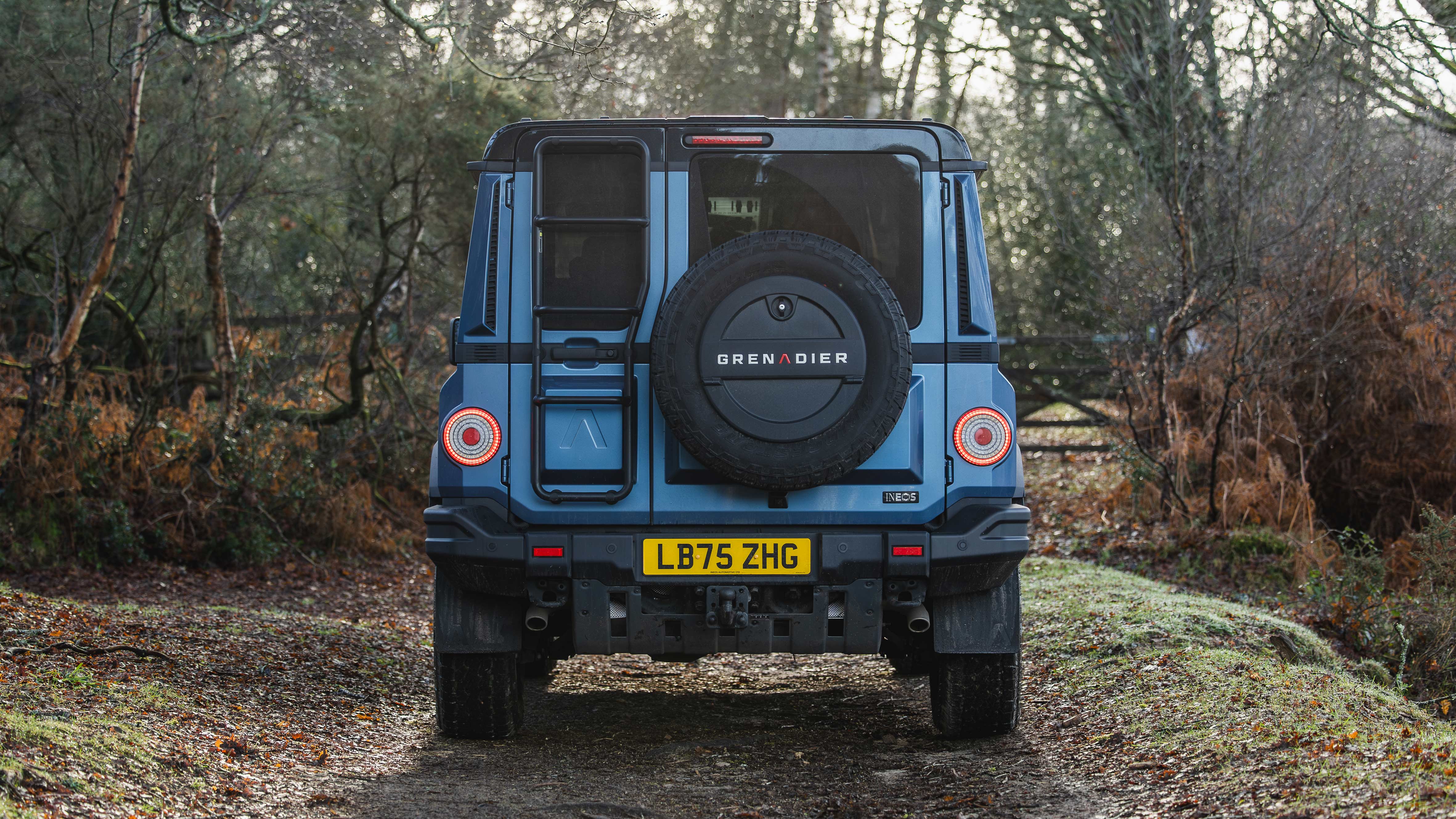 Ineos Grenadier facelift - full rear