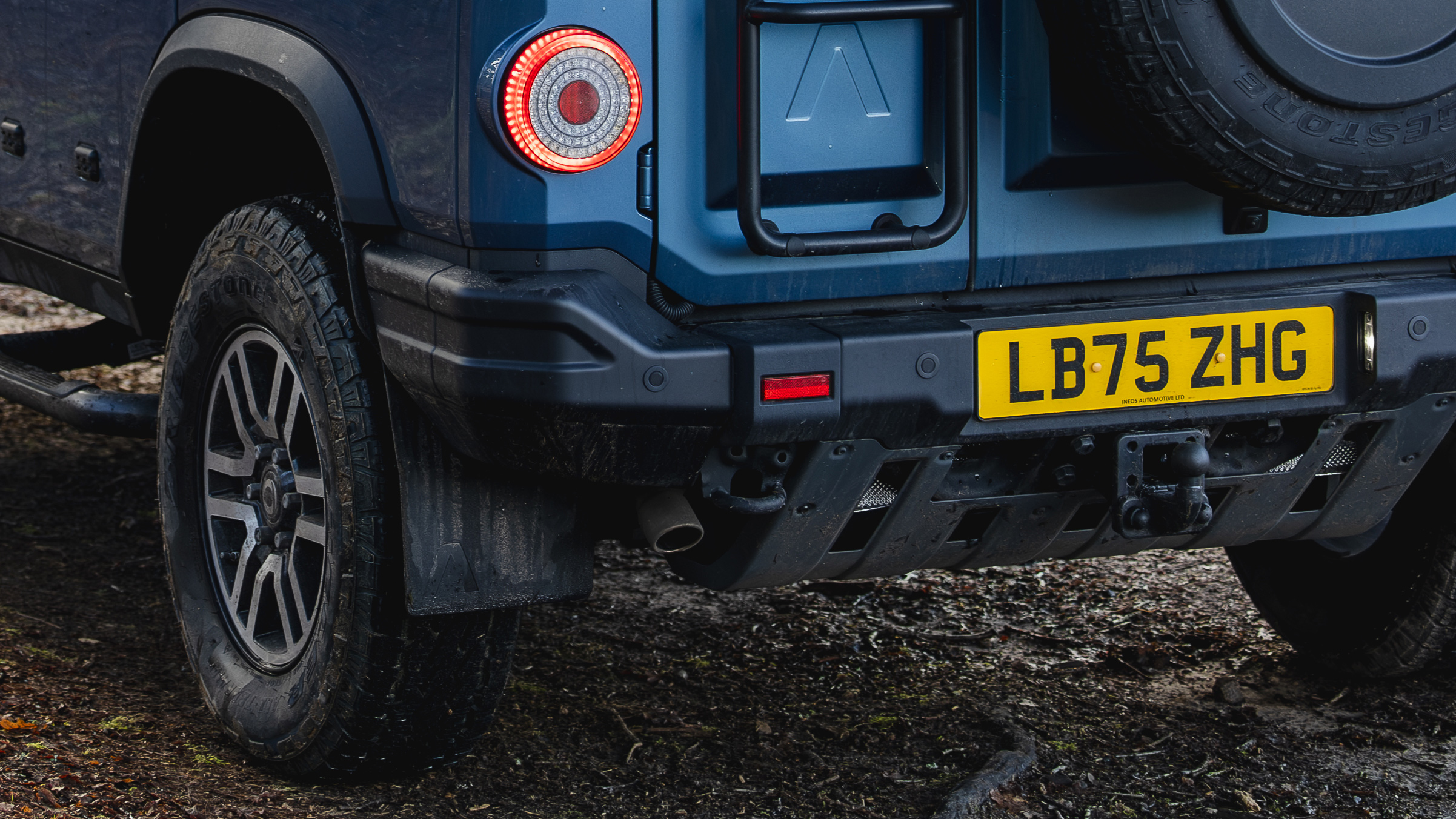 Ineos Grenadier facelift - rear detail