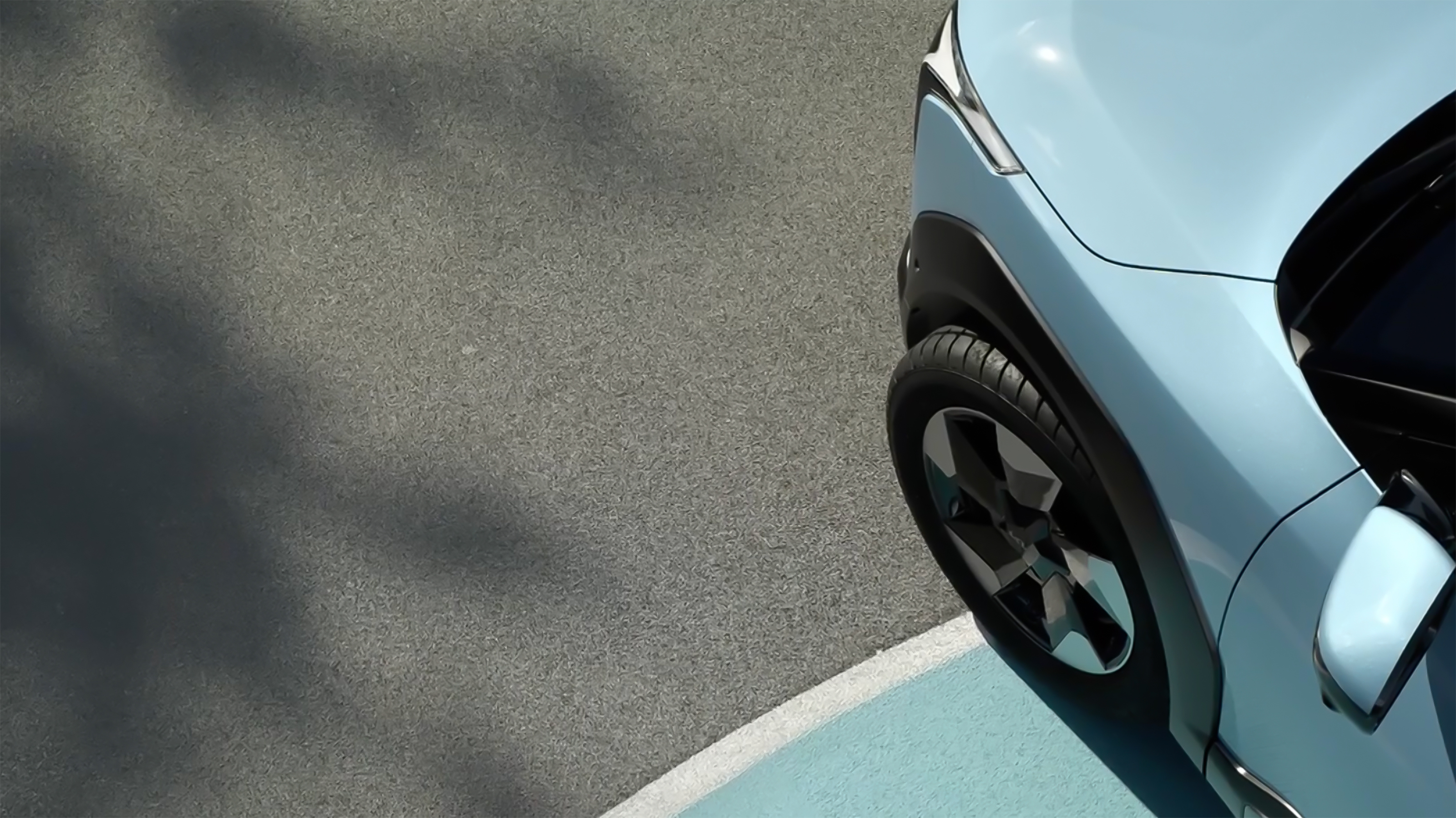 Kia EV2 teaser - alloy wheel