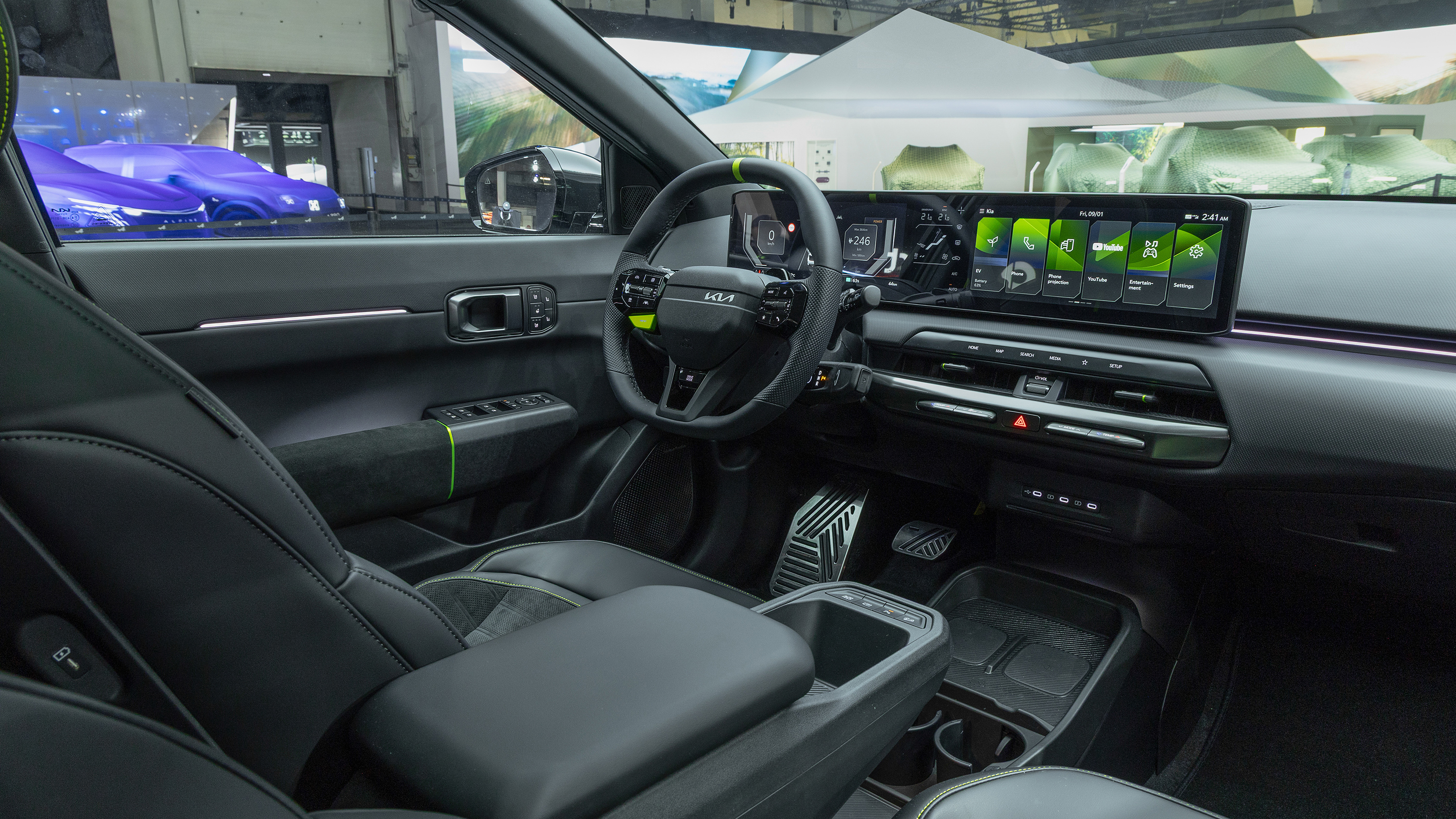 Kia EV4 GT - interior