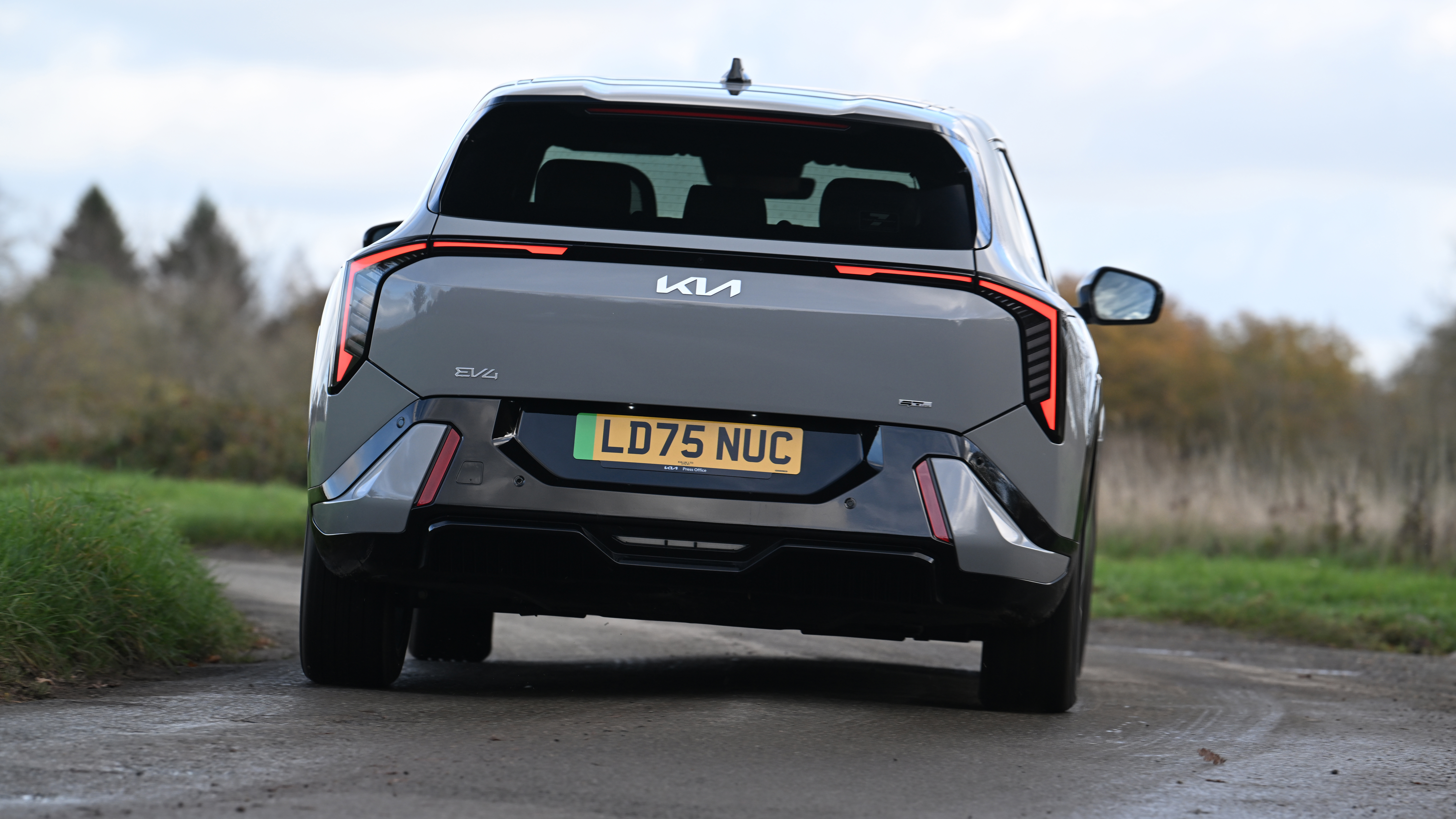 Kia EV4 - rear cornering 