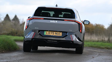 Kia EV4 - rear cornering