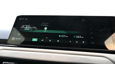 Kia EV4 - infotainment screen