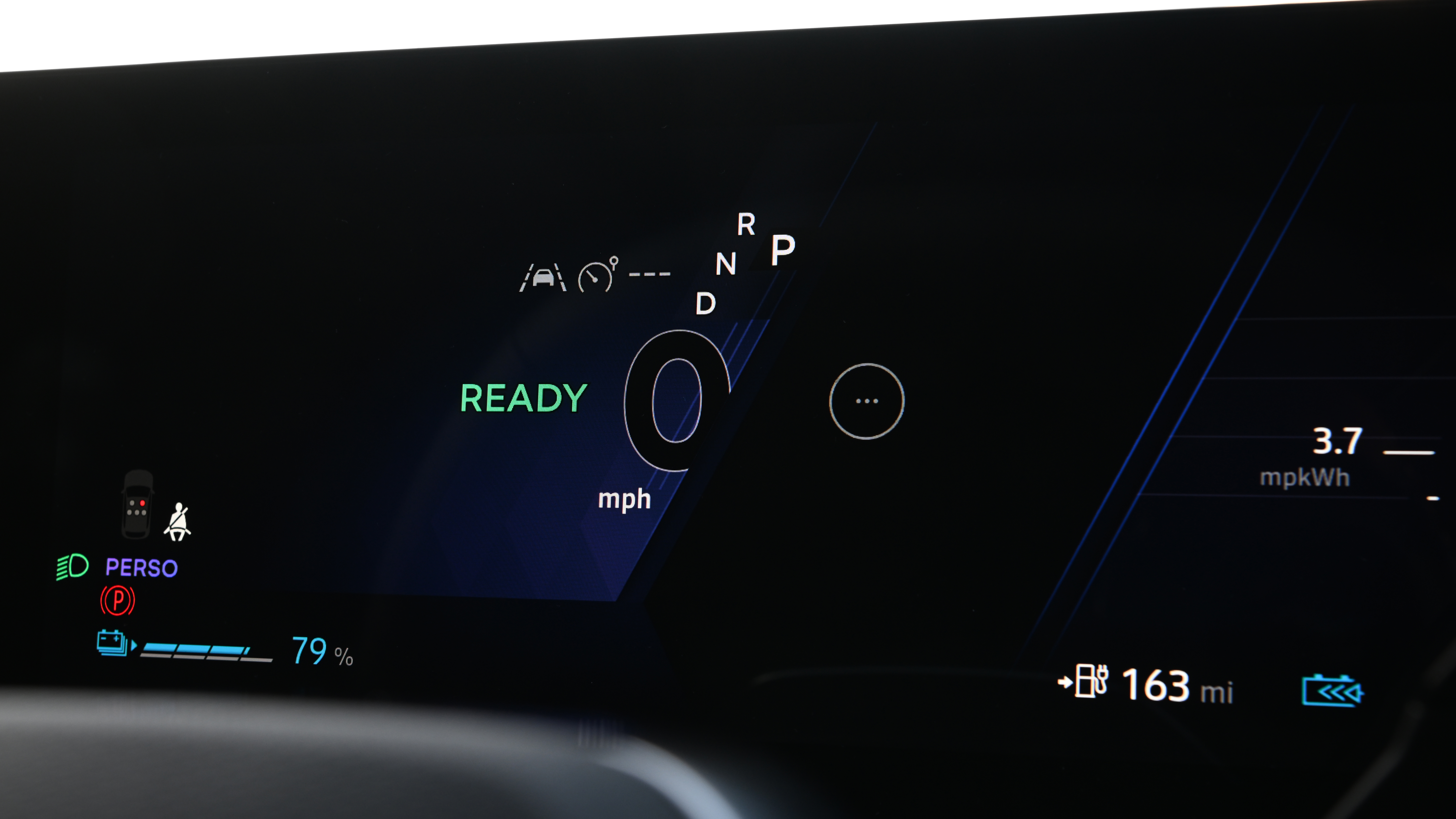 Renault Megane - digital drivers display 