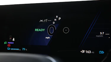 Renault Megane - digital drivers display