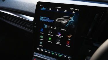 Renault Megane - infotainment screen