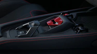 Lamborghini Temerario Alleggerita - centre console switchgear