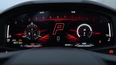 Lamborghini Temerario Alleggerita - dashboard screen