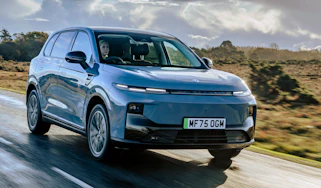 Leapmotor B10 on UK roads - front tracking