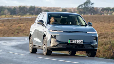 Leapmotor B10 on UK roads - front cornering