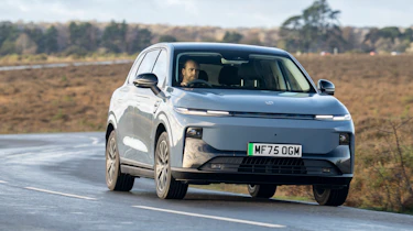 Leapmotor B10 on UK roads - front cornering