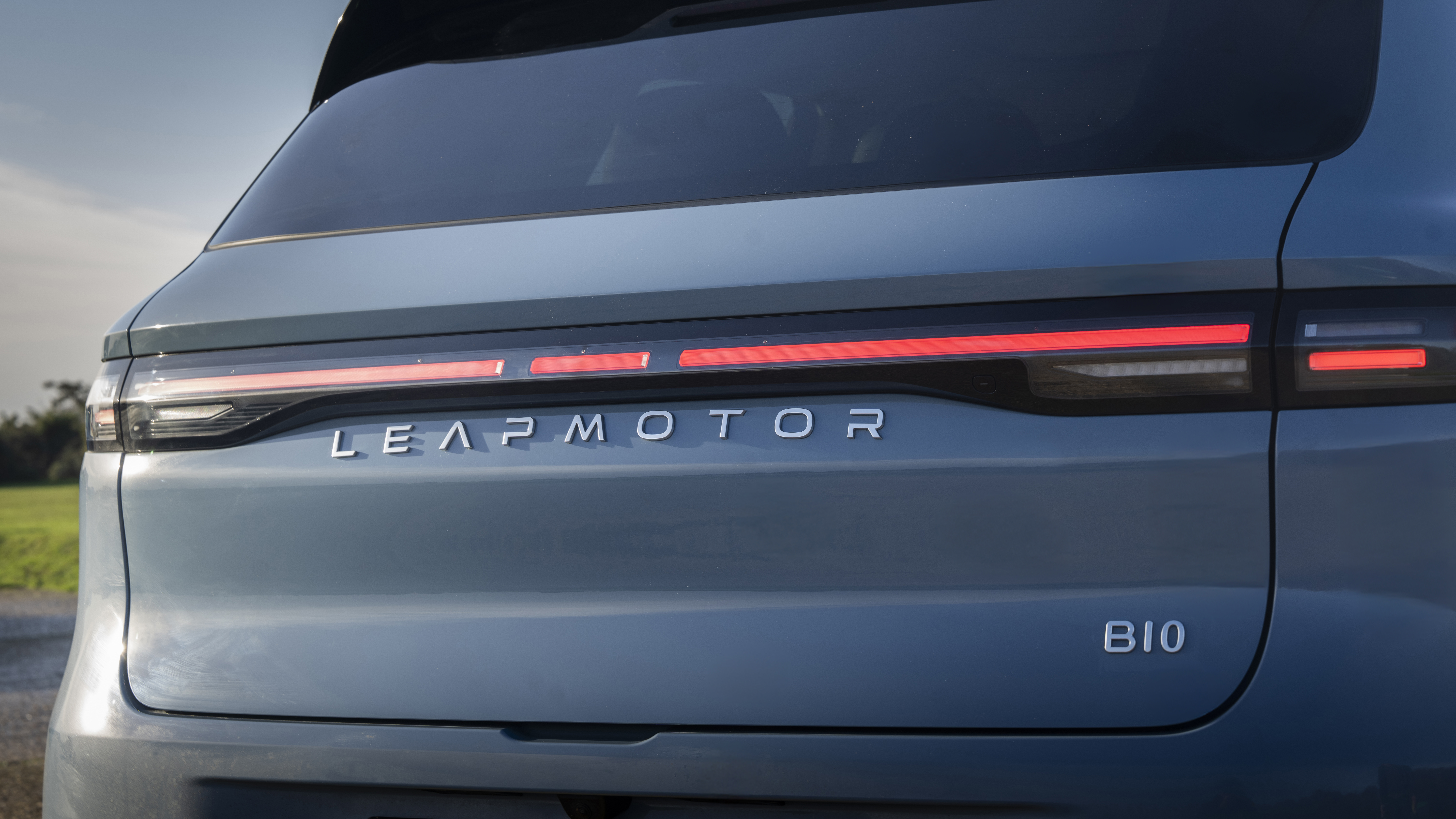 Leapmotor B10 on UK roads - rear static 