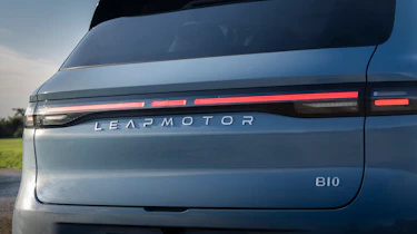 Leapmotor B10 on UK roads - rear static