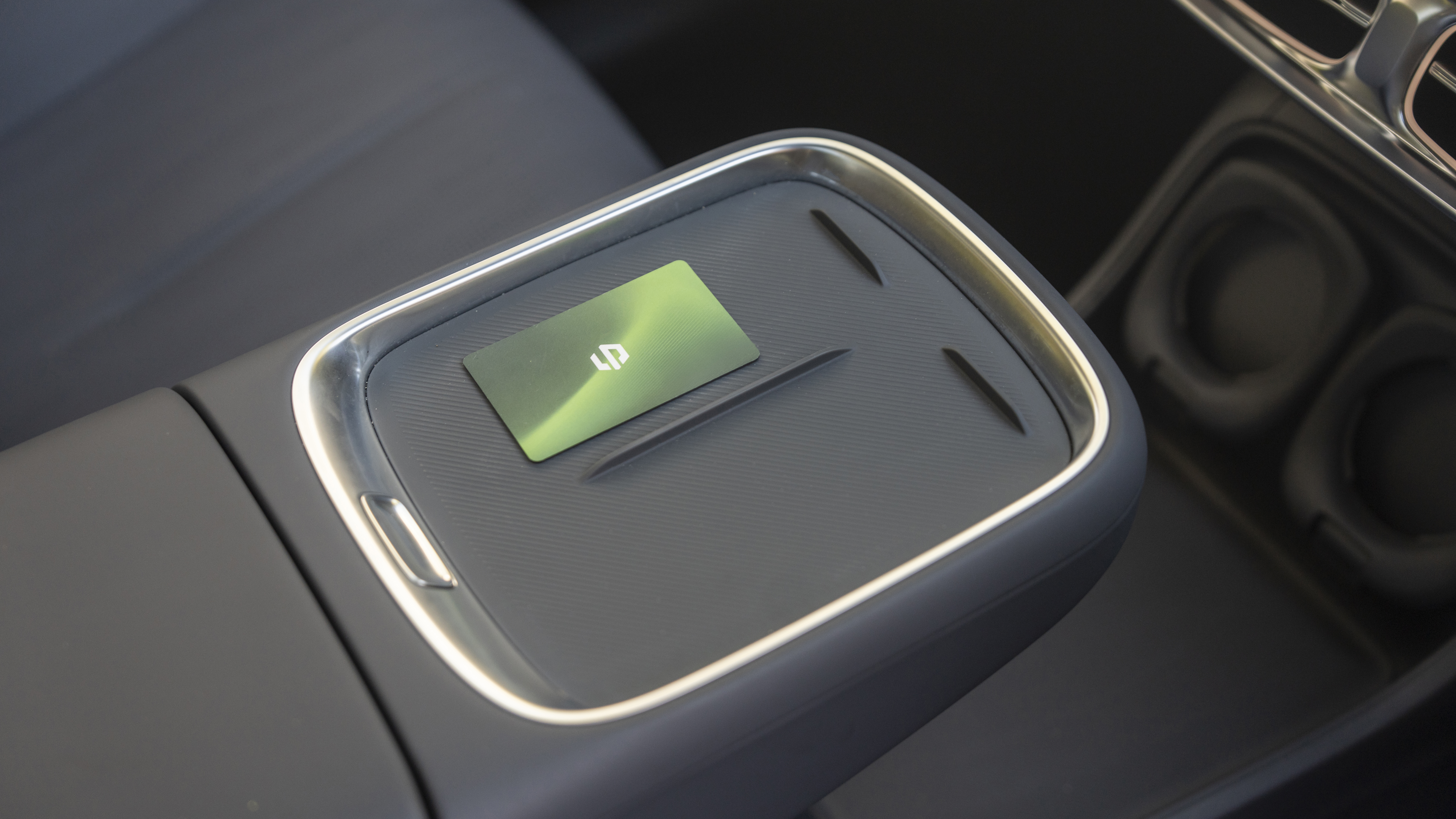 Leapmotor B10 on UK roads - centre console 