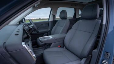 Leapmotor B10 on UK roads - front seats