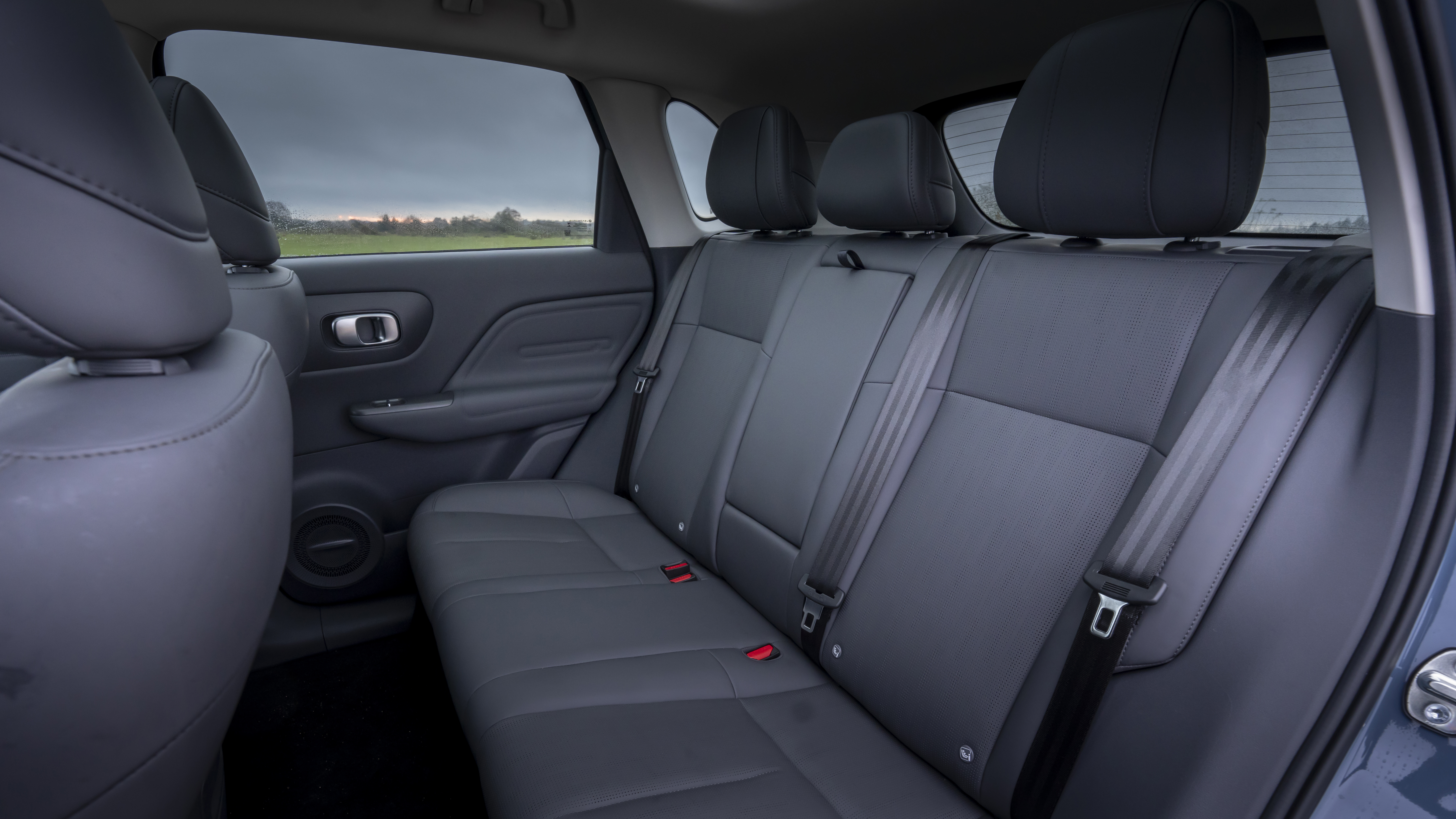 Leapmotor B10 on UK roads - rear seats 
