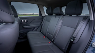 Leapmotor B10 on UK roads - rear seats