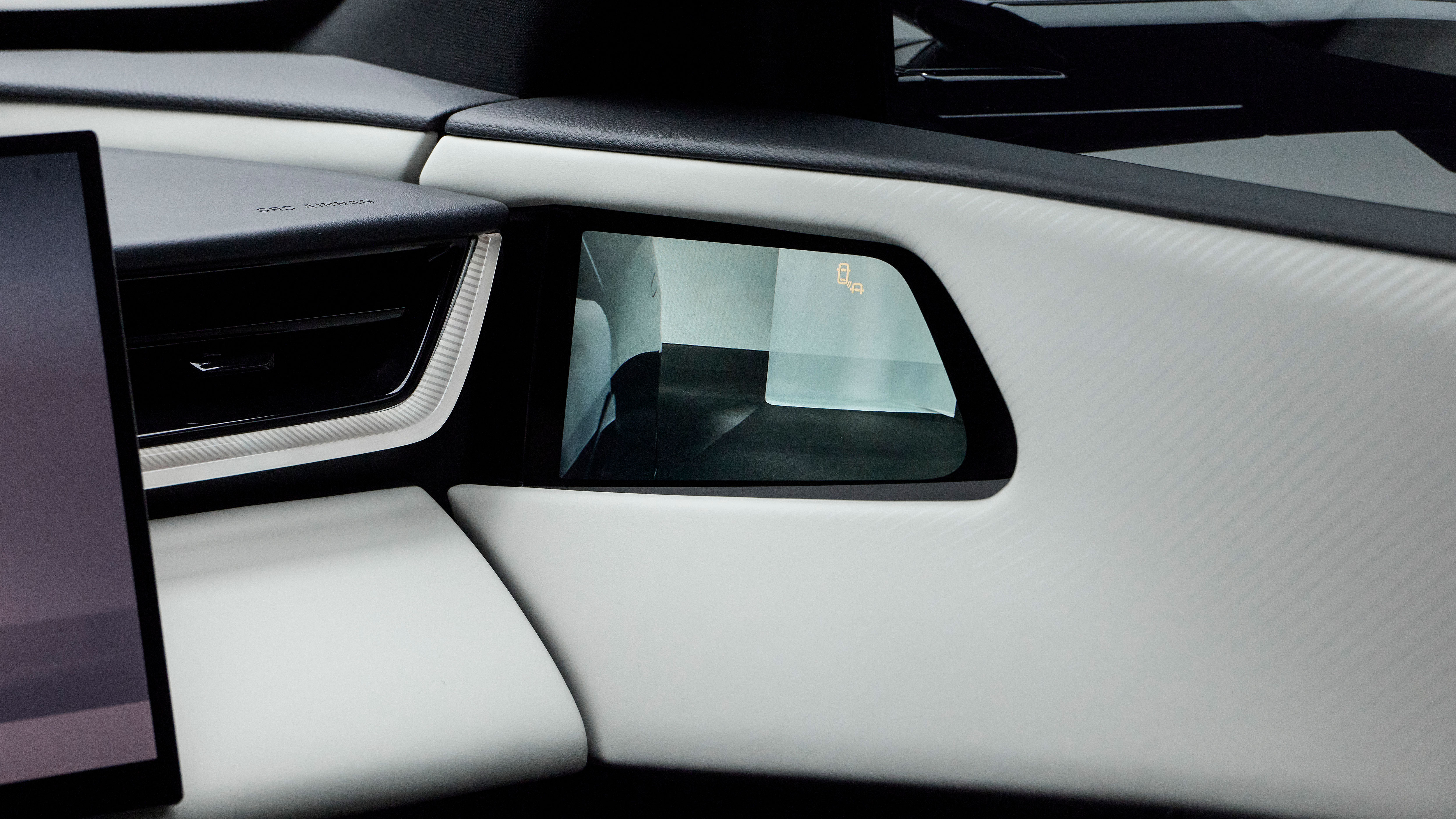 Mazda CX-6e - wing mirror camera