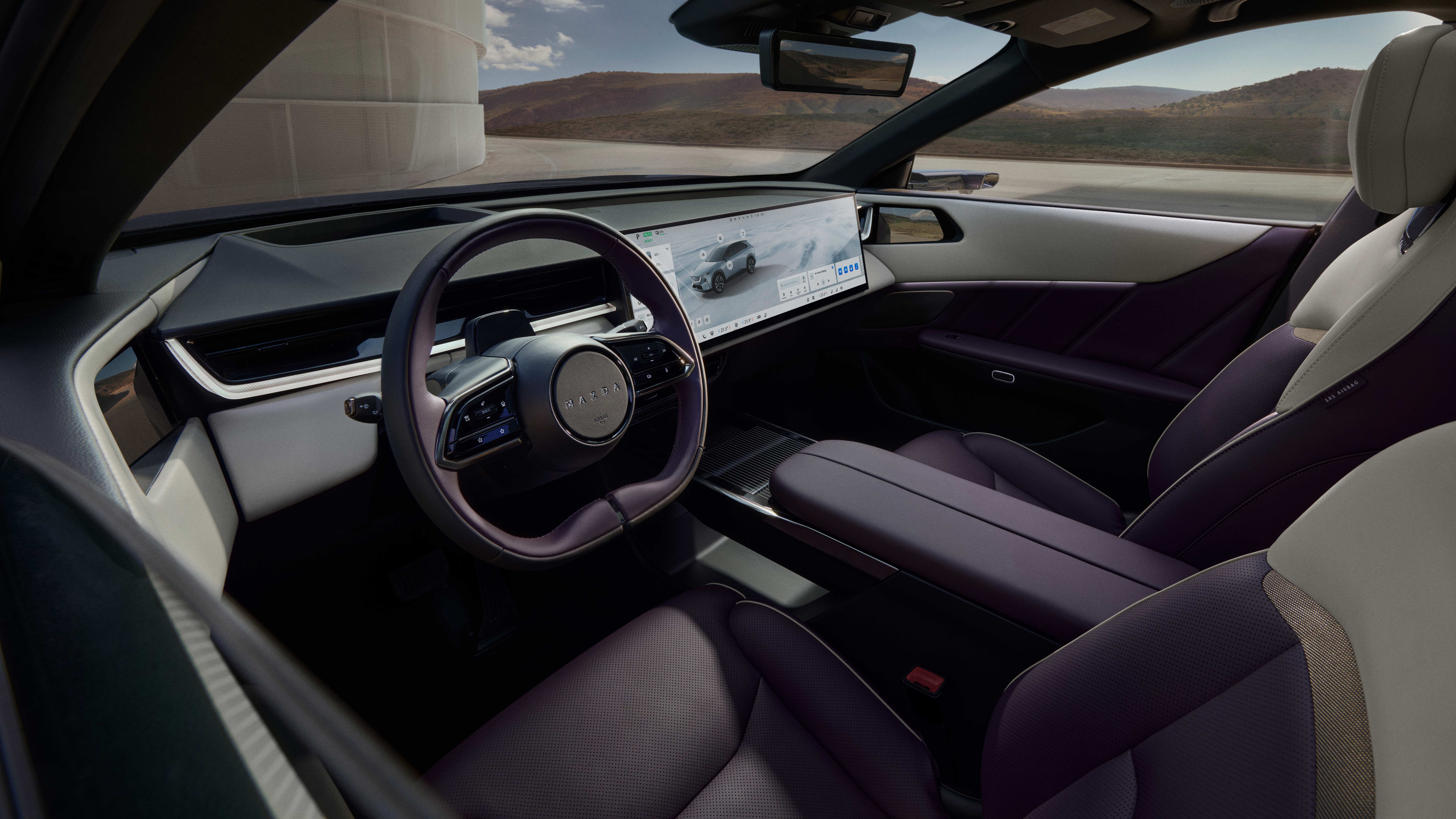 Mazda CX-6e - dash
