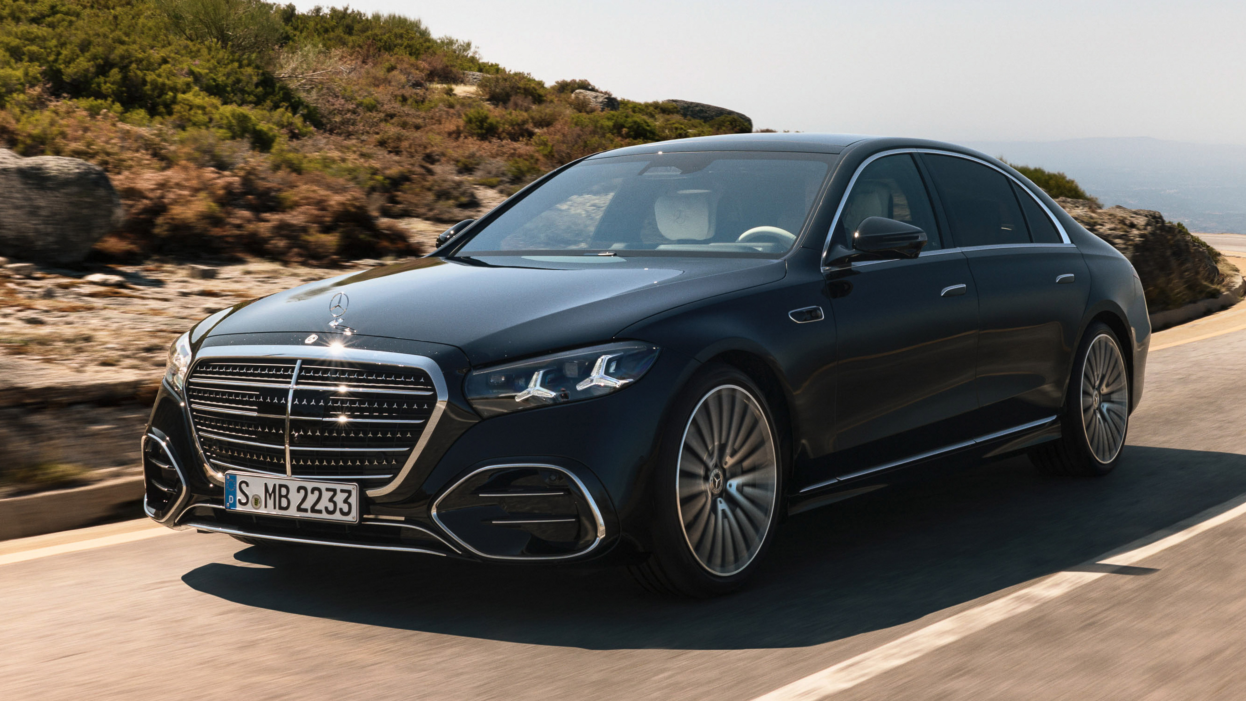 Mercedes S-Class facelift - front
