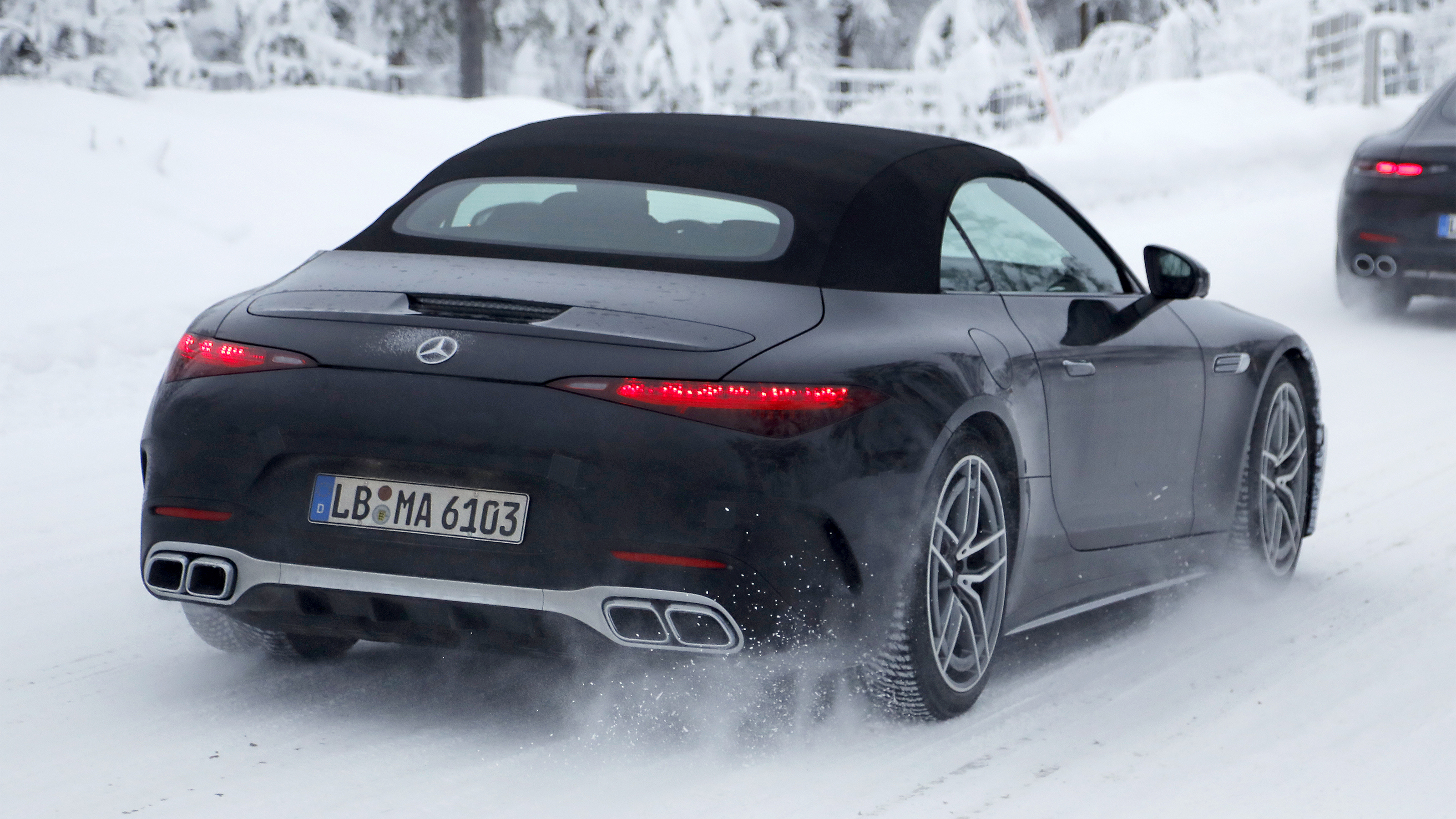 Mercedes-AMG SL Facelift - rear 3/4