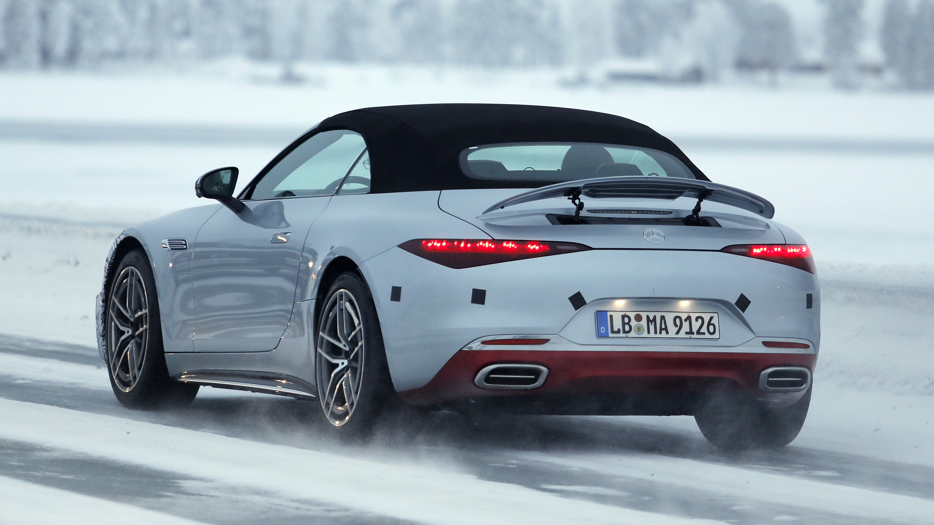 Mercedes-Maybach SL 680 Facelift - rear 3/4