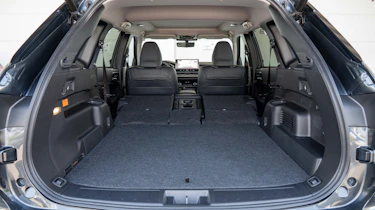 Mitsubishi Outlander PHEV - rear seats down