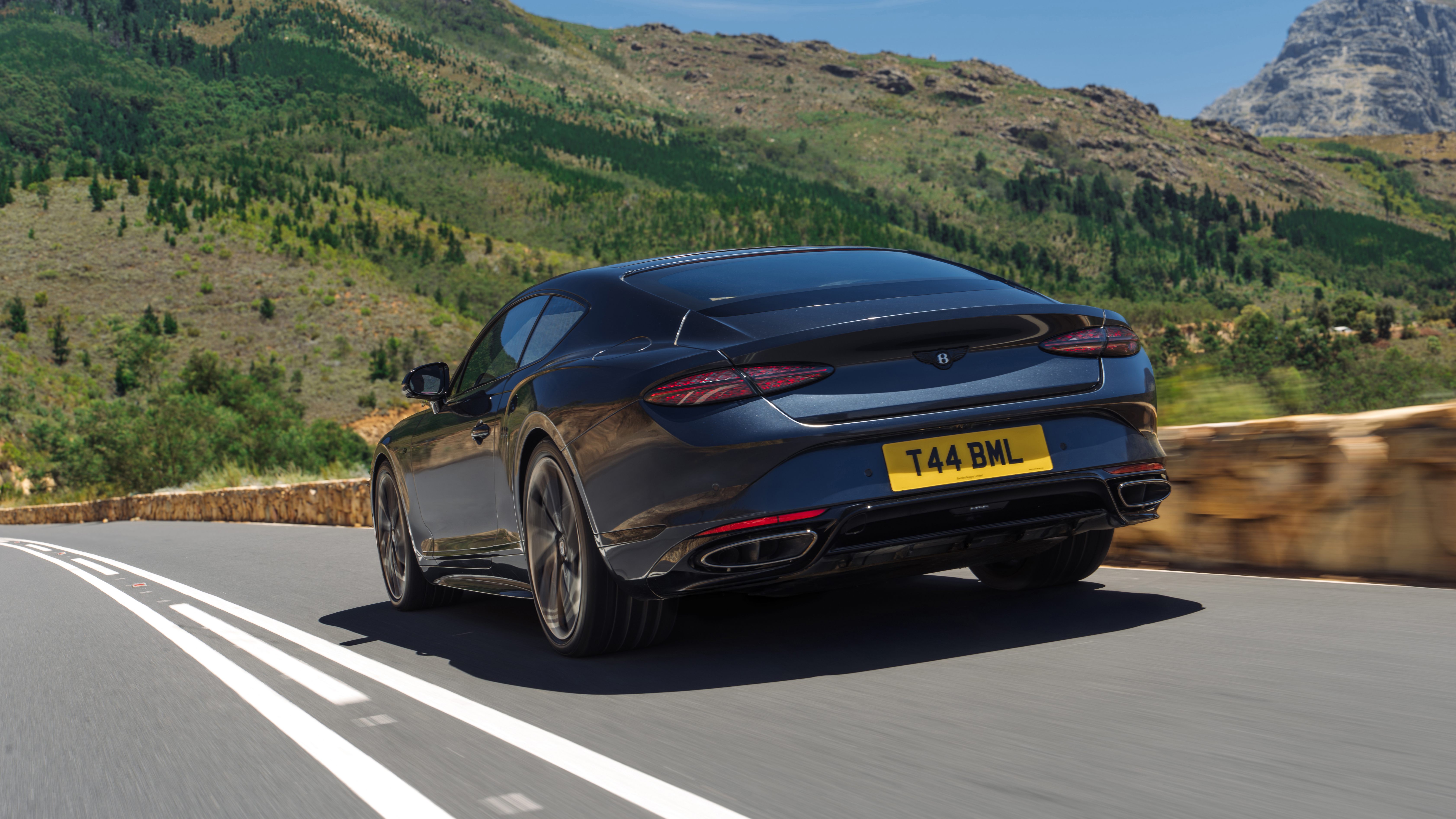 New Bentley Continental GT S - rear tracking 