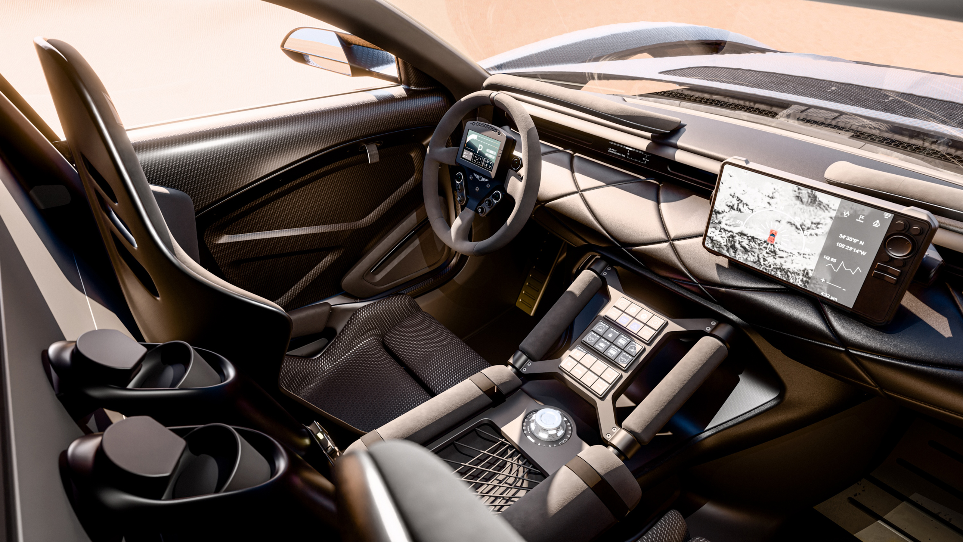 New Genesis X Skorpio - interior overview